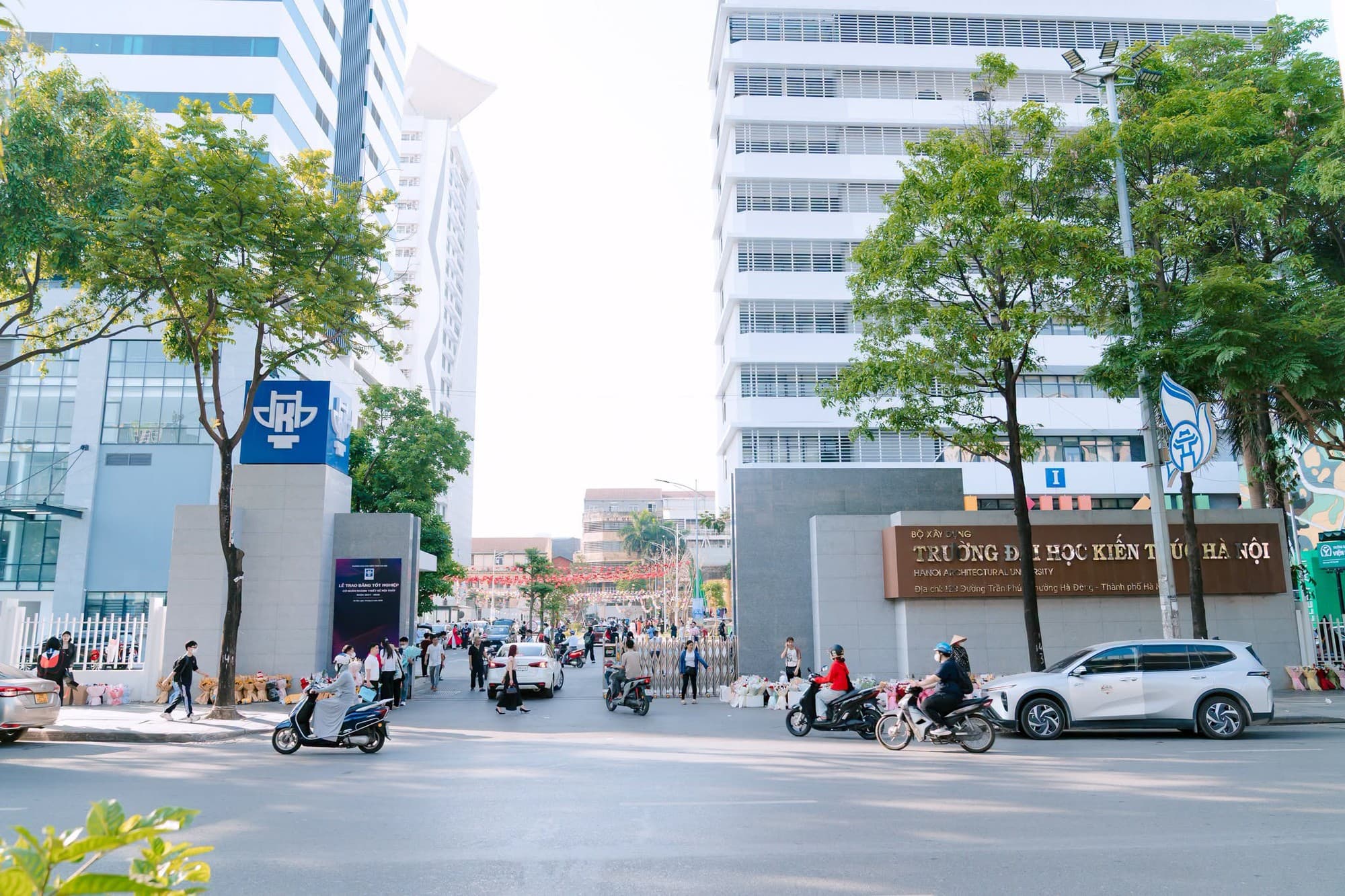 Main campus of Hanoi Architectural University on Nguyen Trai Street